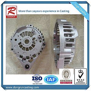 Carcasas de alternador de aluminio fundido a medida