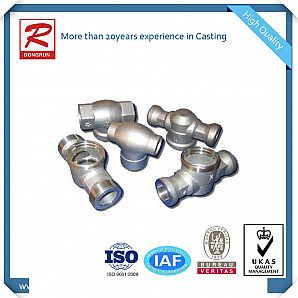 Fundición de metales para accesorios de tubería con prueba de fugas