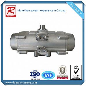 Fundición por gravedad de aluminio para carcasas de caudalímetros