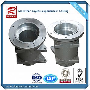 Carcasas de cuerpo de válvula de aluminio fundido A356 con tratamiento térmico T6