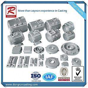 Fundición de molde permanente de aluminio para carcasas de motor