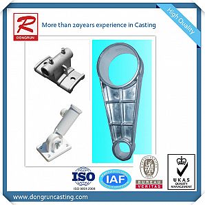 Soportes de poste de tráfico de aluminio fundido