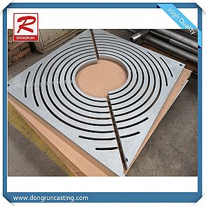 Rejillas para árboles de aluminio fundido