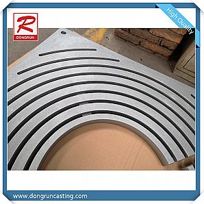 Rejilla de aluminio fundido a medida