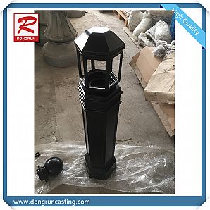 Bolardos de aluminio fundido