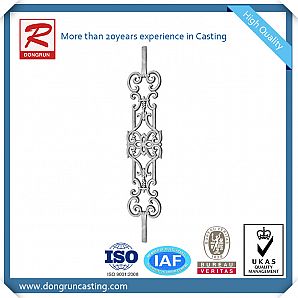 Barras de estacas de valla de aluminio fundido de alta calidad